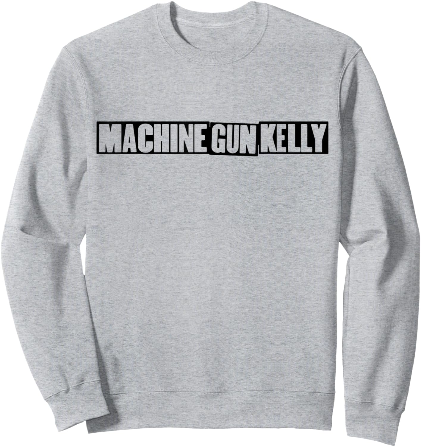 Official Machine Gun Kelly Logo Sweatshirt - Sweatshirt | Ash