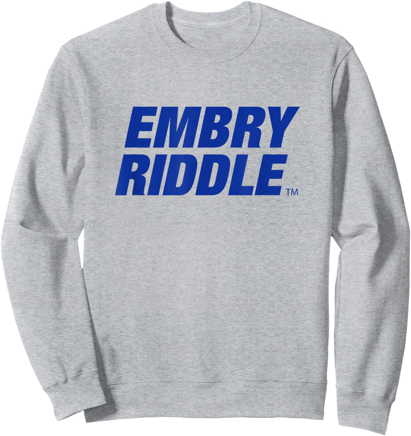 Embry Riddle Eagles | Official NCAA Merch | PPERAUD04 Sweatshirt - Sweatshirt | Ash