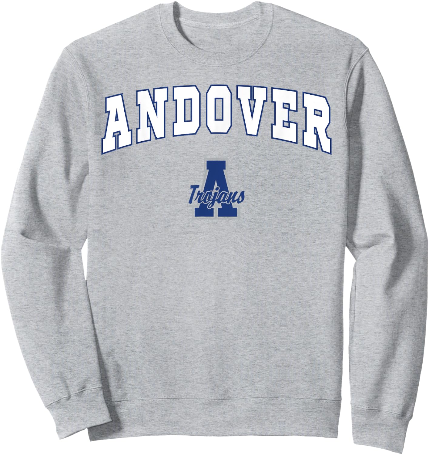Andover High School Trojans Sweatshirt - Sweatshirt | Ash