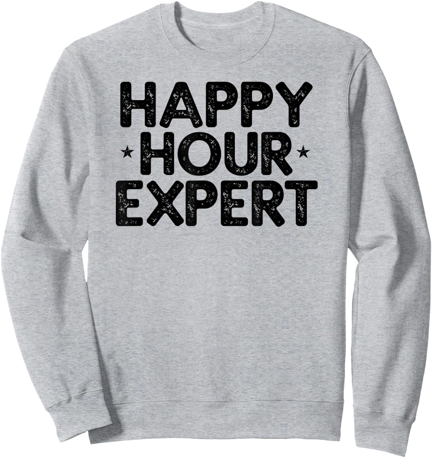 Happy Hour Expert Vintage Sweatshirt - Sweatshirt | Ash