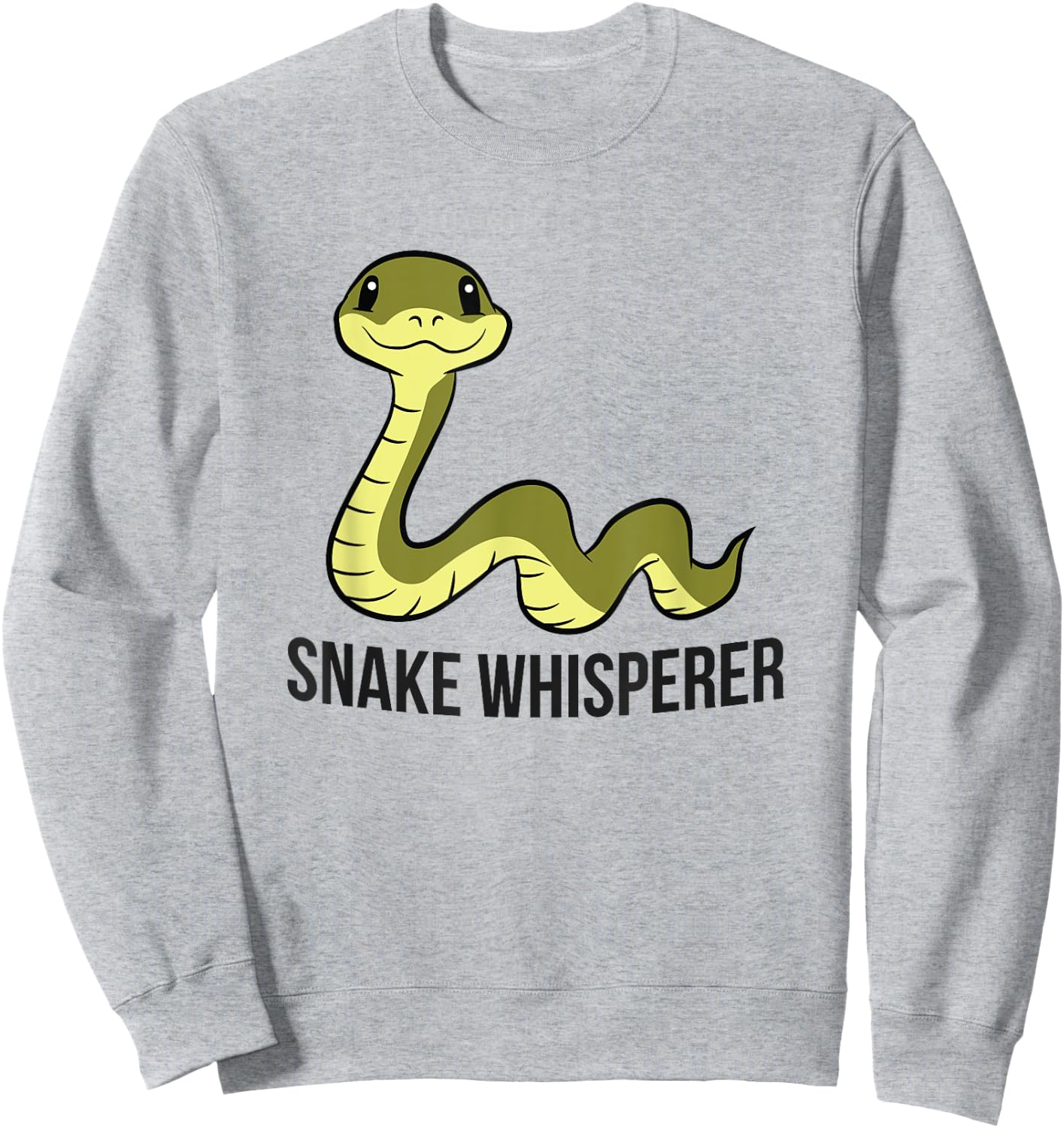 Snake Whisperer Reptile Snake Owner Love Snakes Sweatshirt - Sweatshirt | Ash