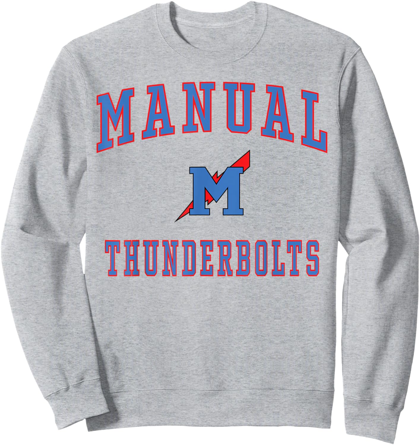 Manual High School Thunderbolts Sweatshirt - Sweatshirt | Ash