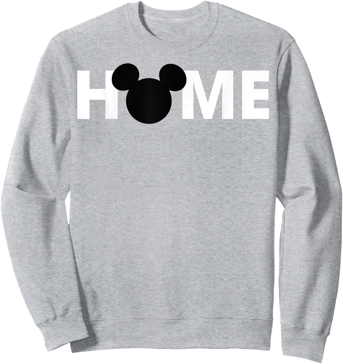 Disney Mickey And Friends Mickey Silhouette Home Sweatshirt - Sweatshirt | Ash