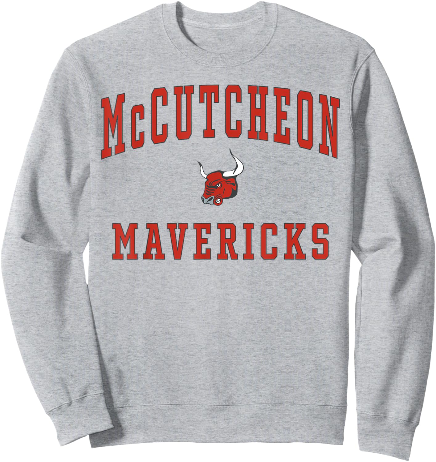 McCutcheon High School Mavericks Sweatshirt - Sweatshirt | Ash