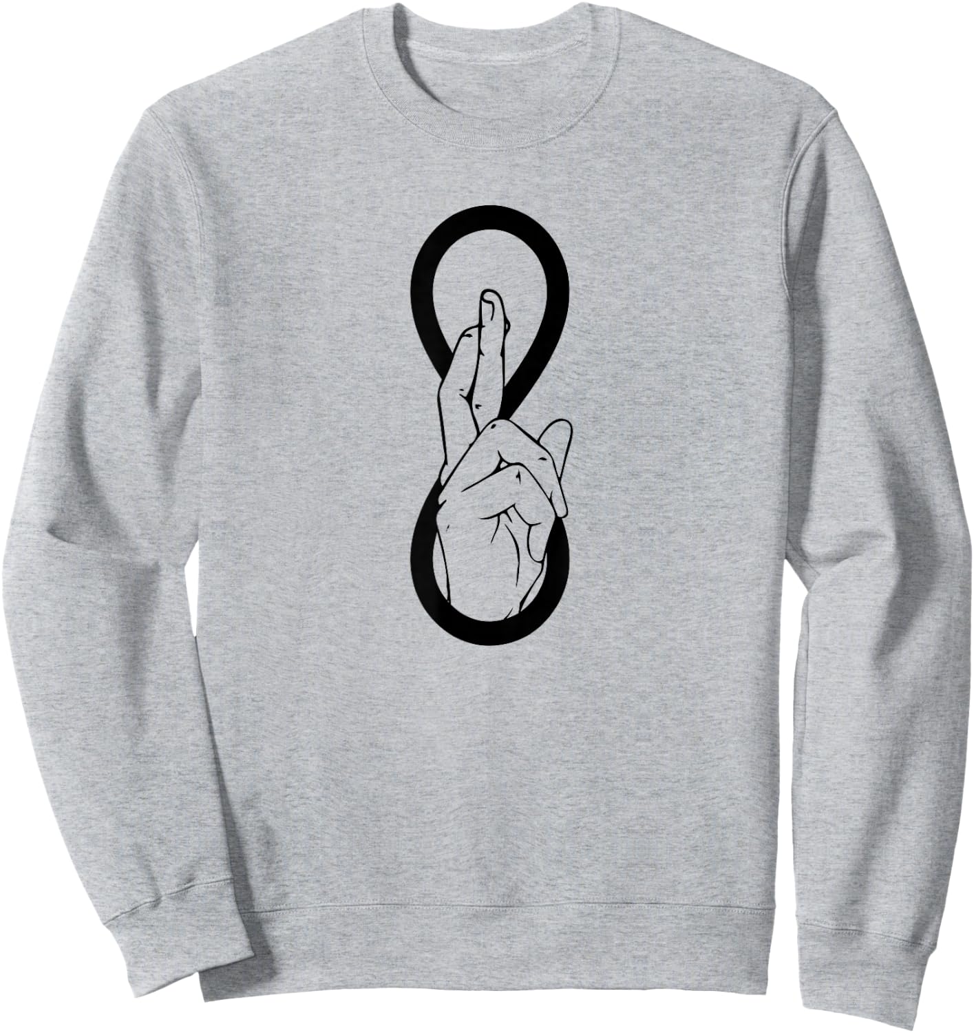 Japanese Anime Geek,Domain Expansion,Infinite Void,Hand Sign Sweatshirt - Sweatshirt | Ash