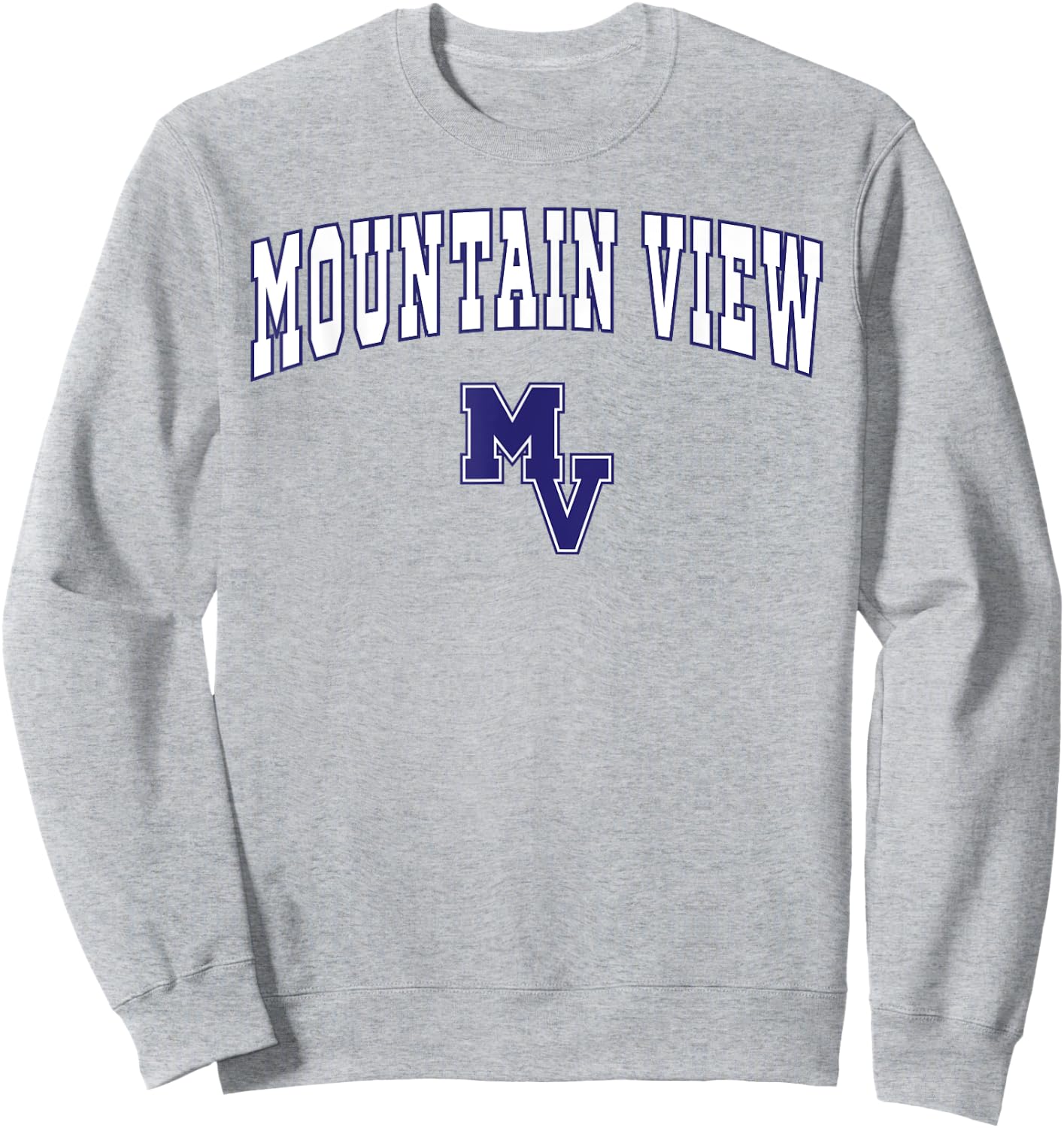 Mountain View High School Thunder Sweatshirt - Sweatshirt | Ash