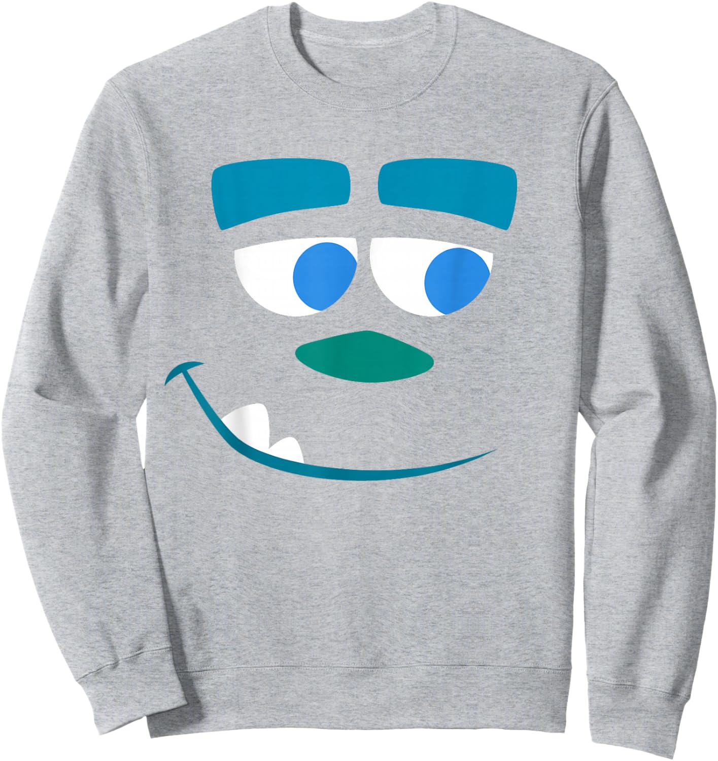 Disney PIXAR Monsters, Inc. Big Face Sulley Costume Sweatshirt - Sweatshirt | Ash
