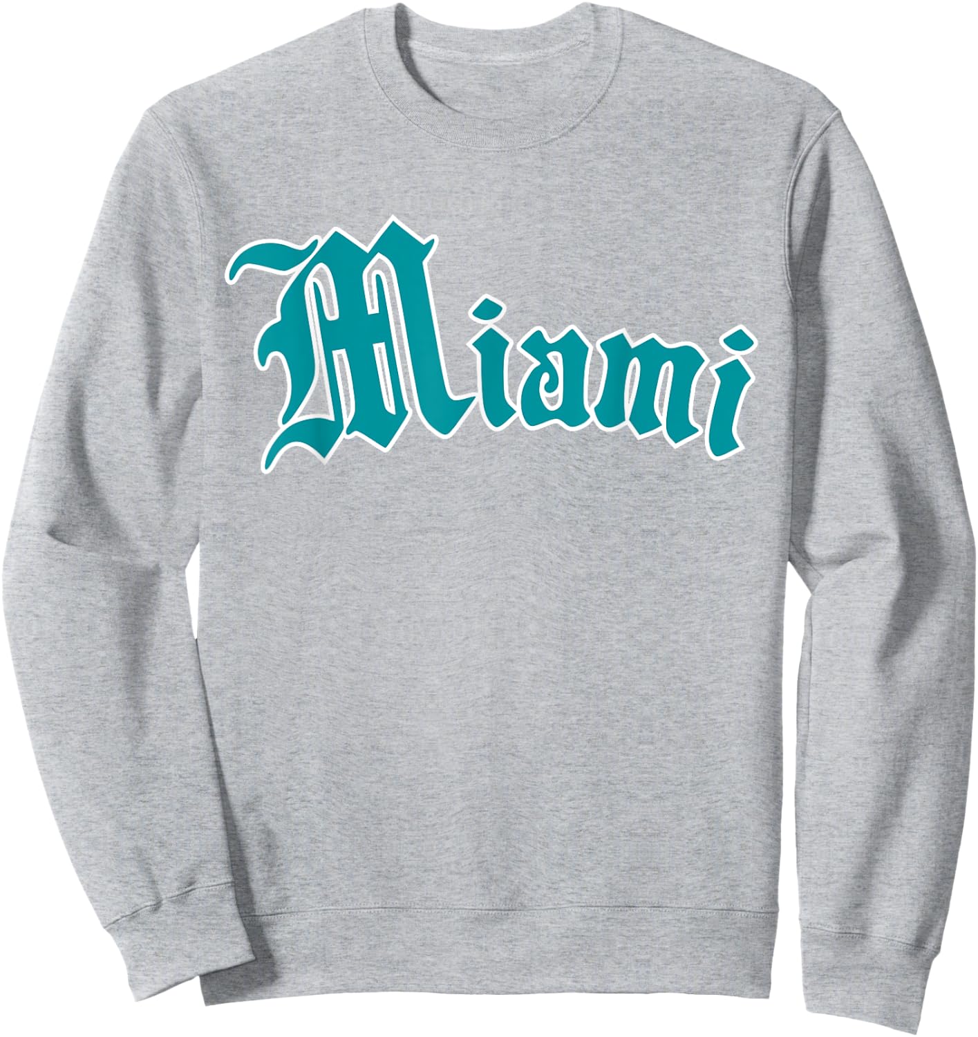 Miami - Florida - Throwback - Hometown Pride Classic Sports Sweatshirt - Sweatshirt | Ash