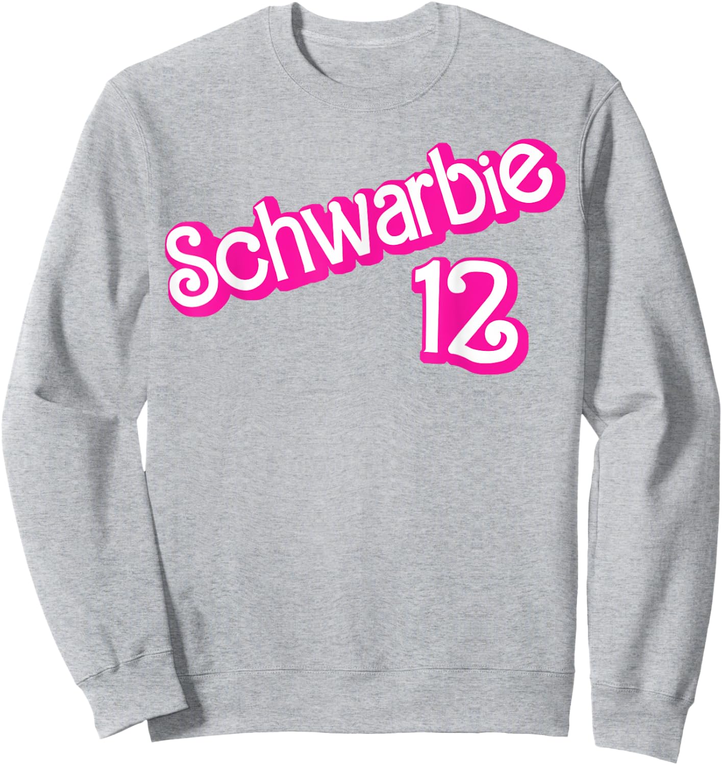 Schwarbie 12 Pink Sweatshirt - Sweatshirt | Ash