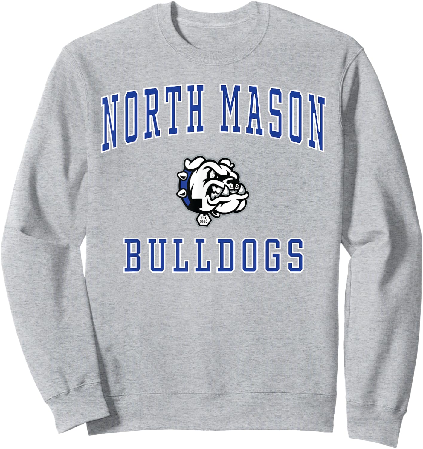 North Mason High School Bulldogs Sweatshirt - Sweatshirt | Ash