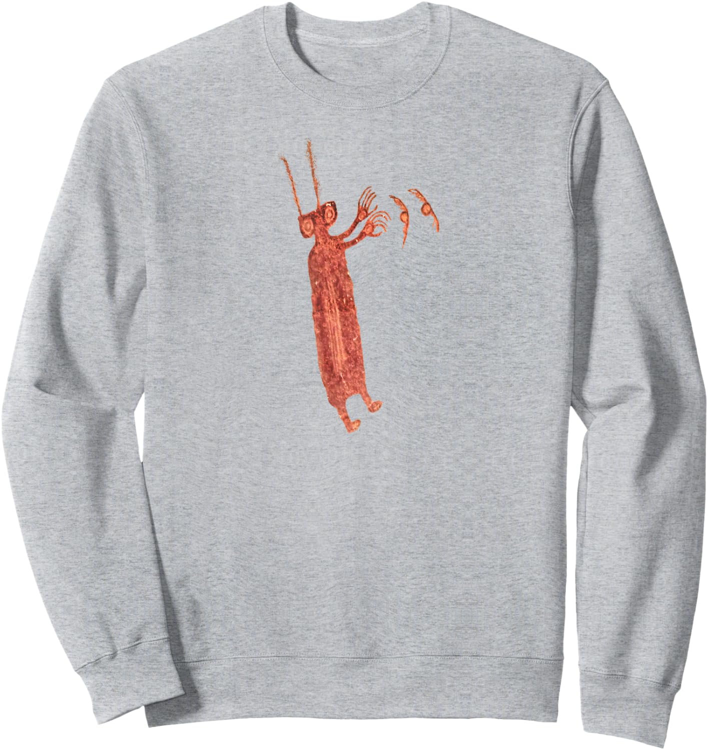 Unexpected pictograph. Sweatshirt - Sweatshirt | Ash