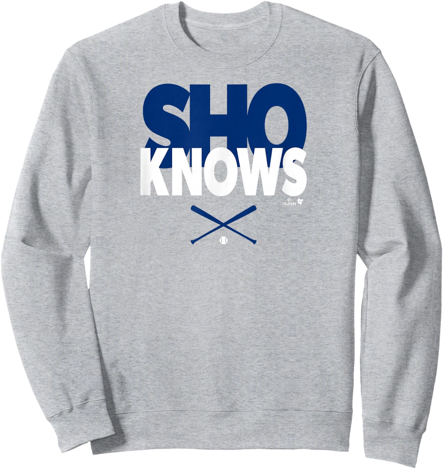 Shohei Ohtani - Sho Knows - Los Angeles Baseball Sweatshirt - Sweatshirt | Ash
