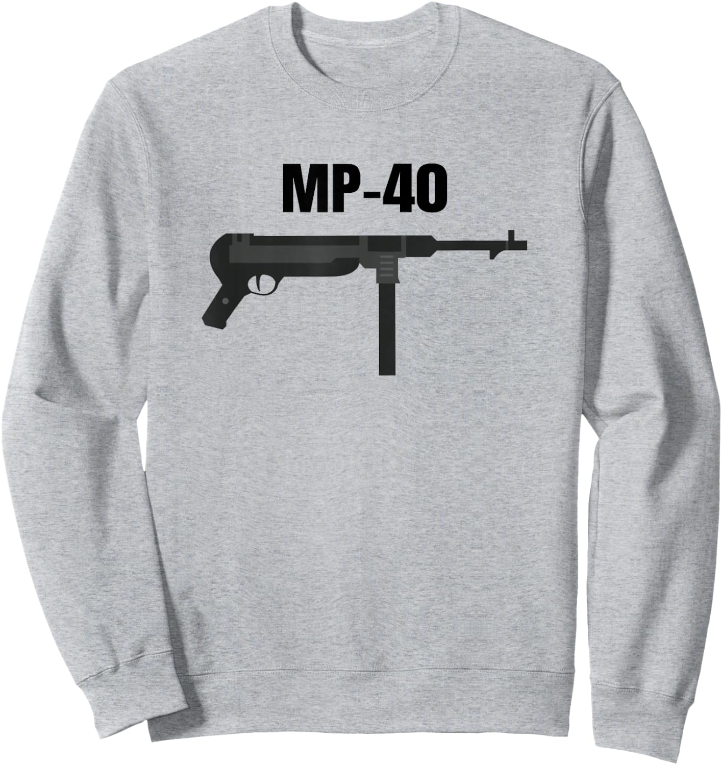 MP-40 MP40 WW2 Military History Gifts Sweatshirt - Sweatshirt | Ash
