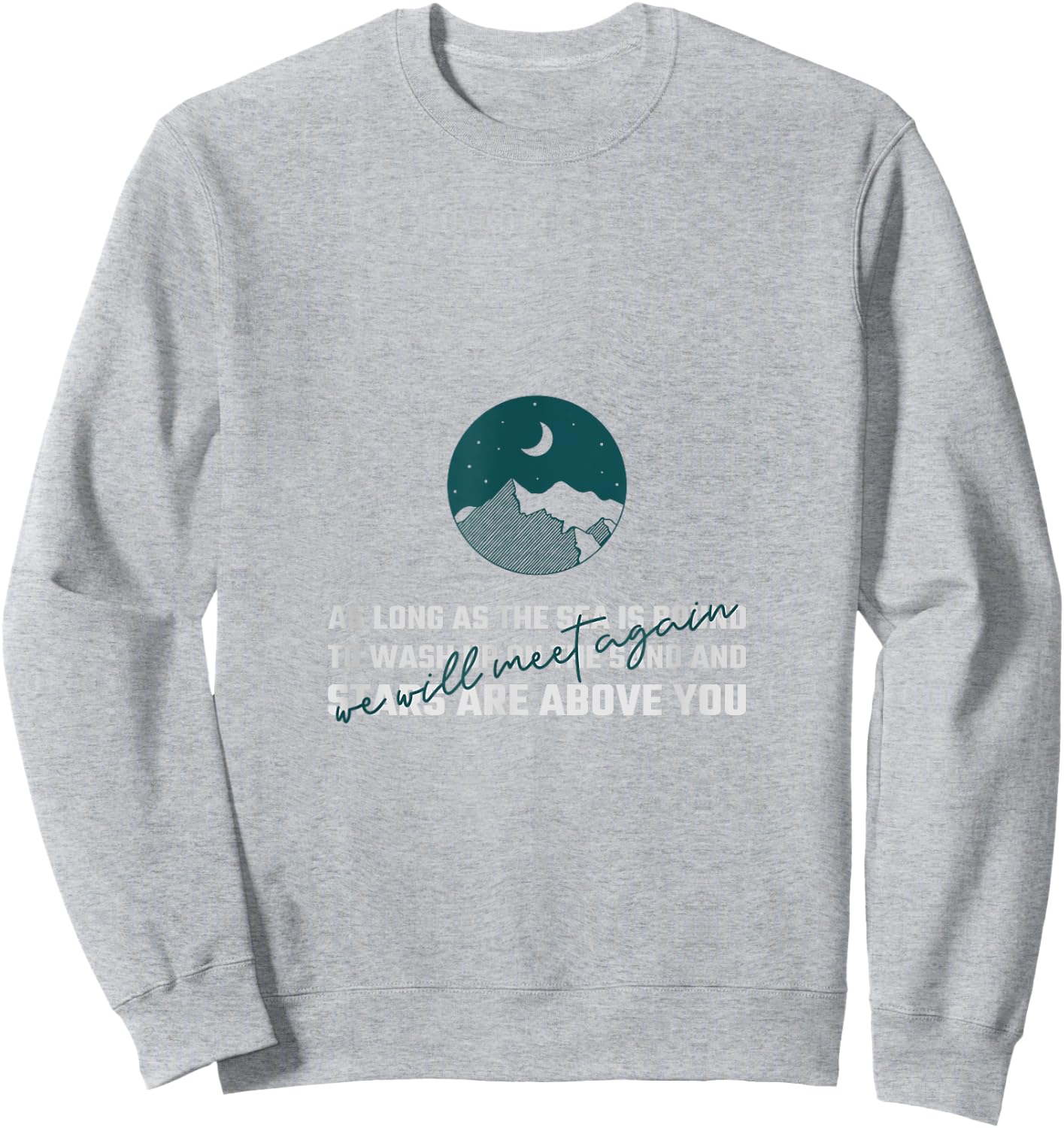 WangXian Quote - MoDaoZuShi, The Untamed, CQL Sweatshirt - Sweatshirt | Ash