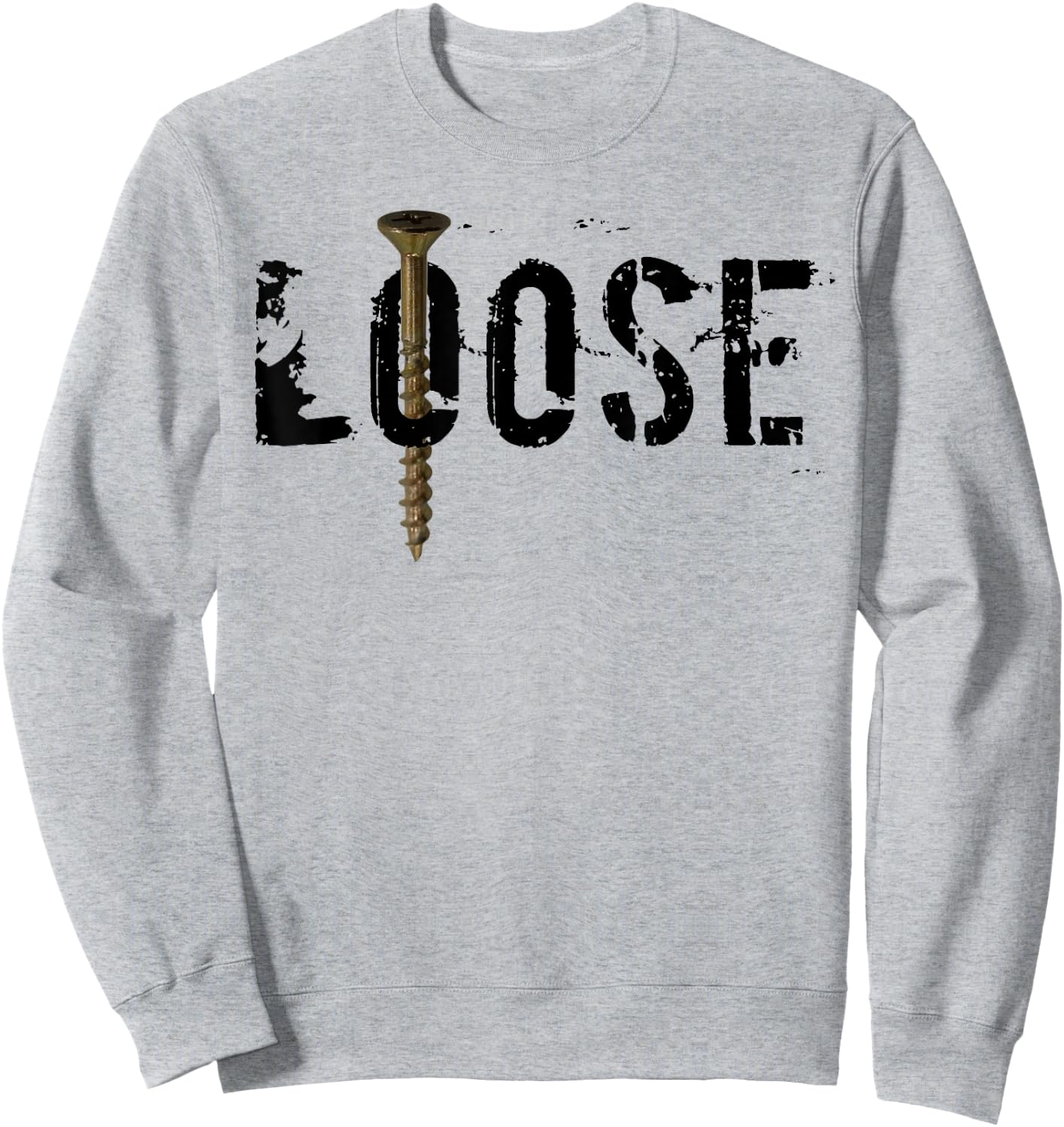 Funny DIY shirt - house renovation screw loose Sweatshirt - Sweatshirt | Ash