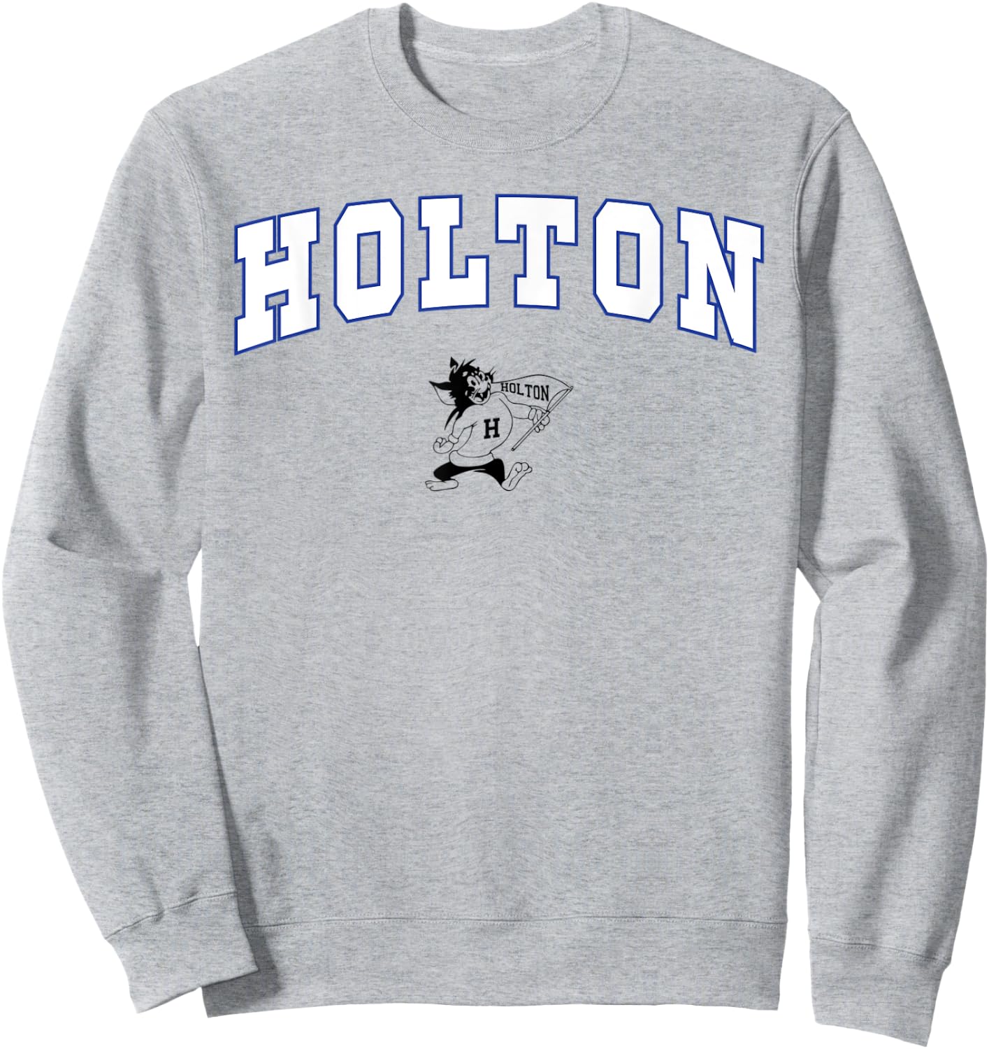 Holton High School Wildcats Sweatshirt - Sweatshirt | Ash