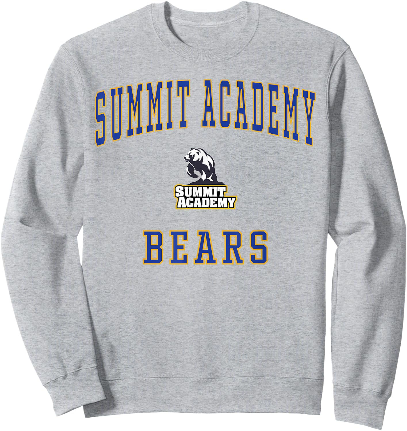 Summit Academy Bears Sweatshirt - Sweatshirt | Ash