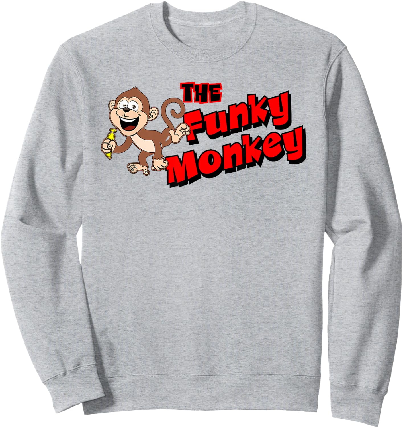 The Funky Monkey Arcade Sweatshirt - Sweatshirt | Ash