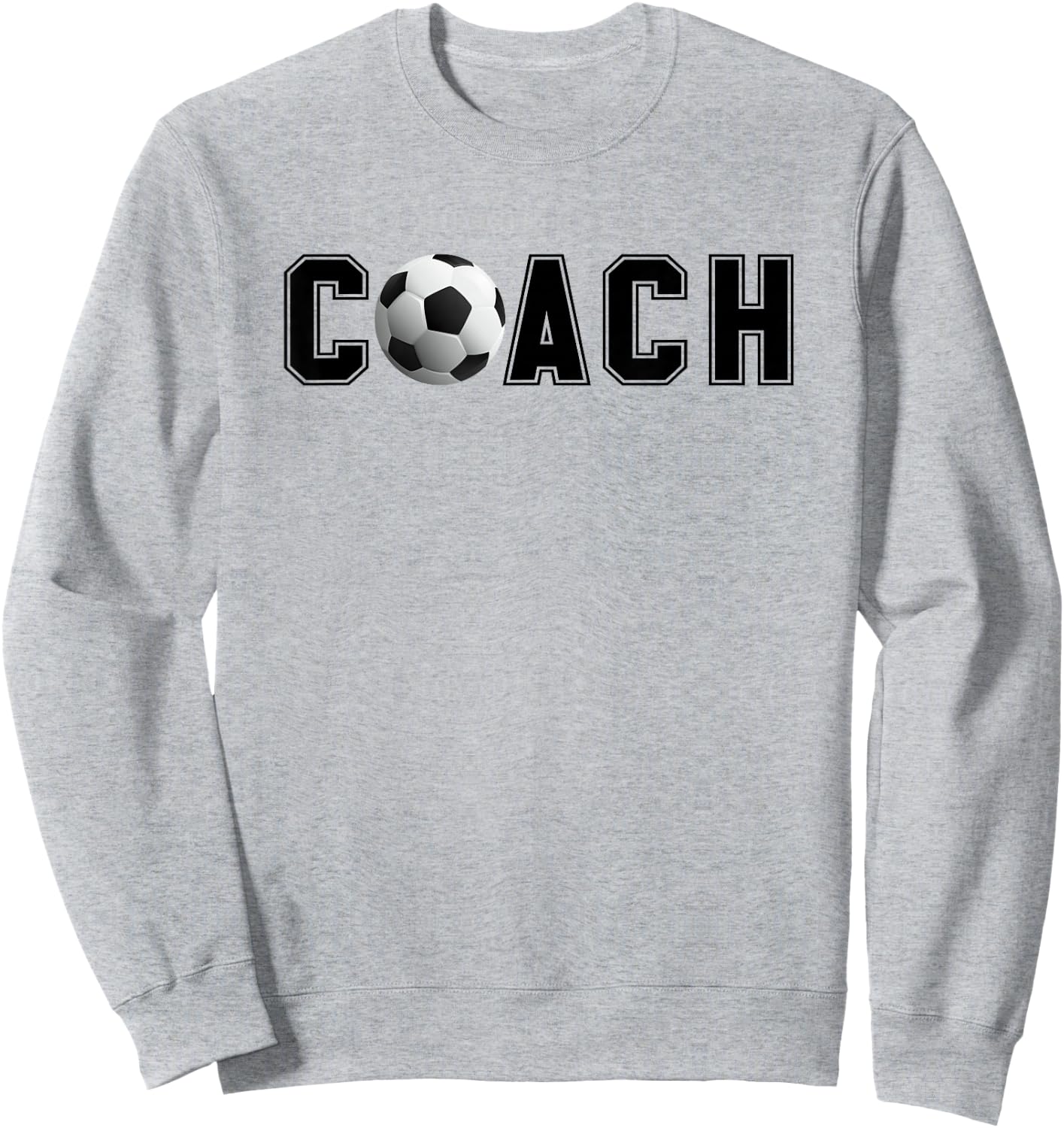 Soccer Coach Sweatshirt - Sweatshirt | Ash