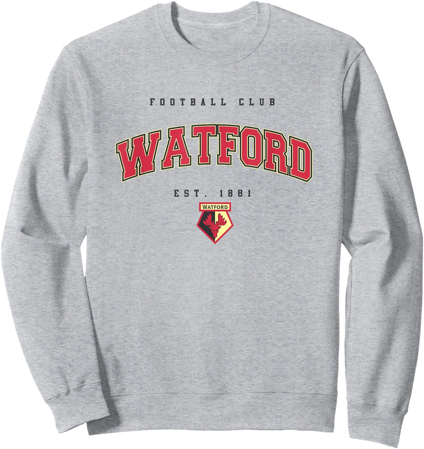 Watford Football Club Est. 1881 Sweatshirt - Sweatshirt | Ash