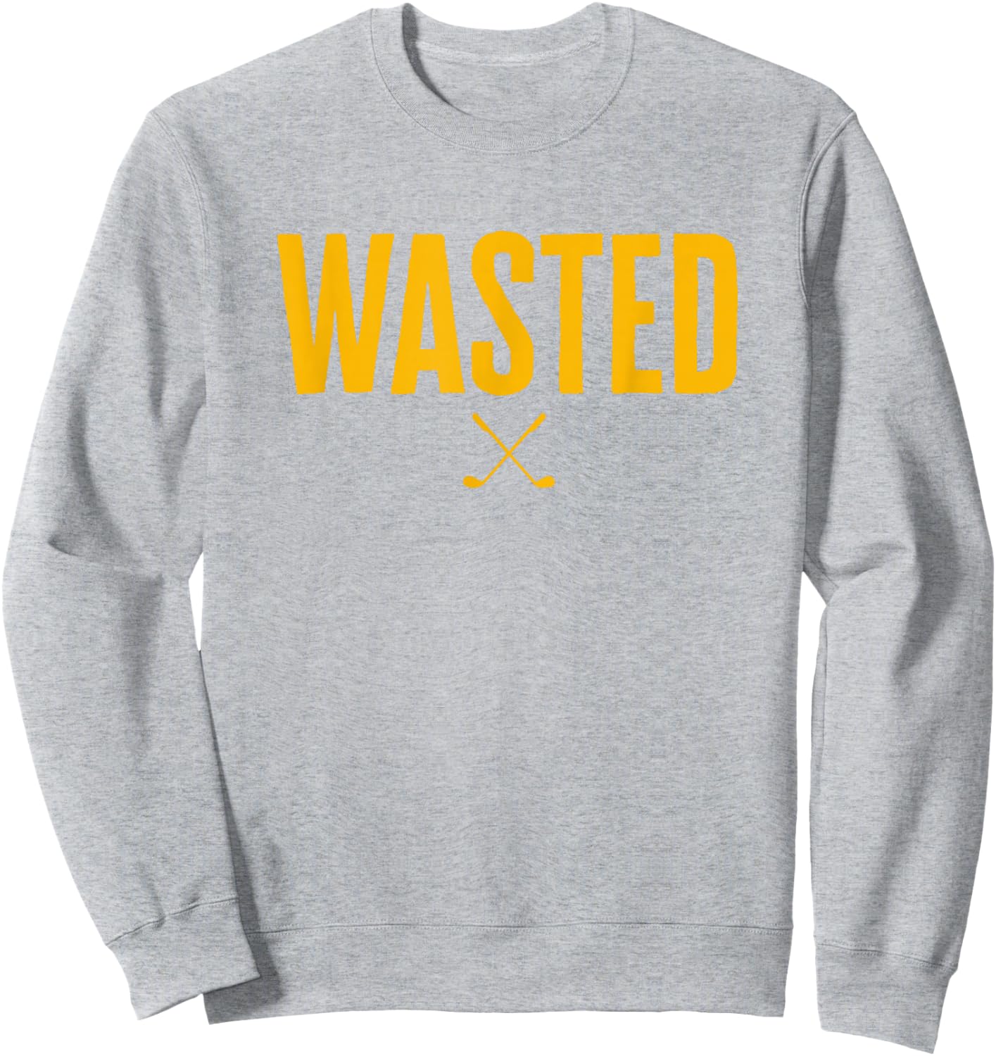 Below Bogey Golf Wasted Golf Sweatshirt - Sweatshirt | Ash
