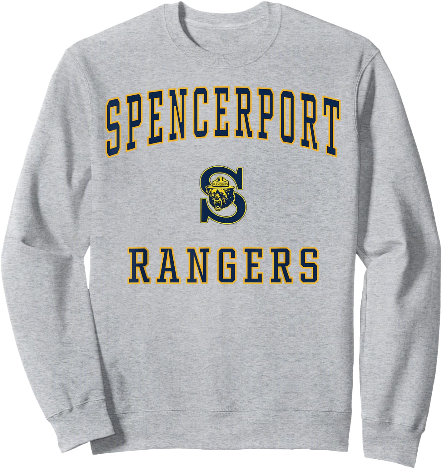 Spencerport High School Rangers Sweatshirt - Sweatshirt | Ash