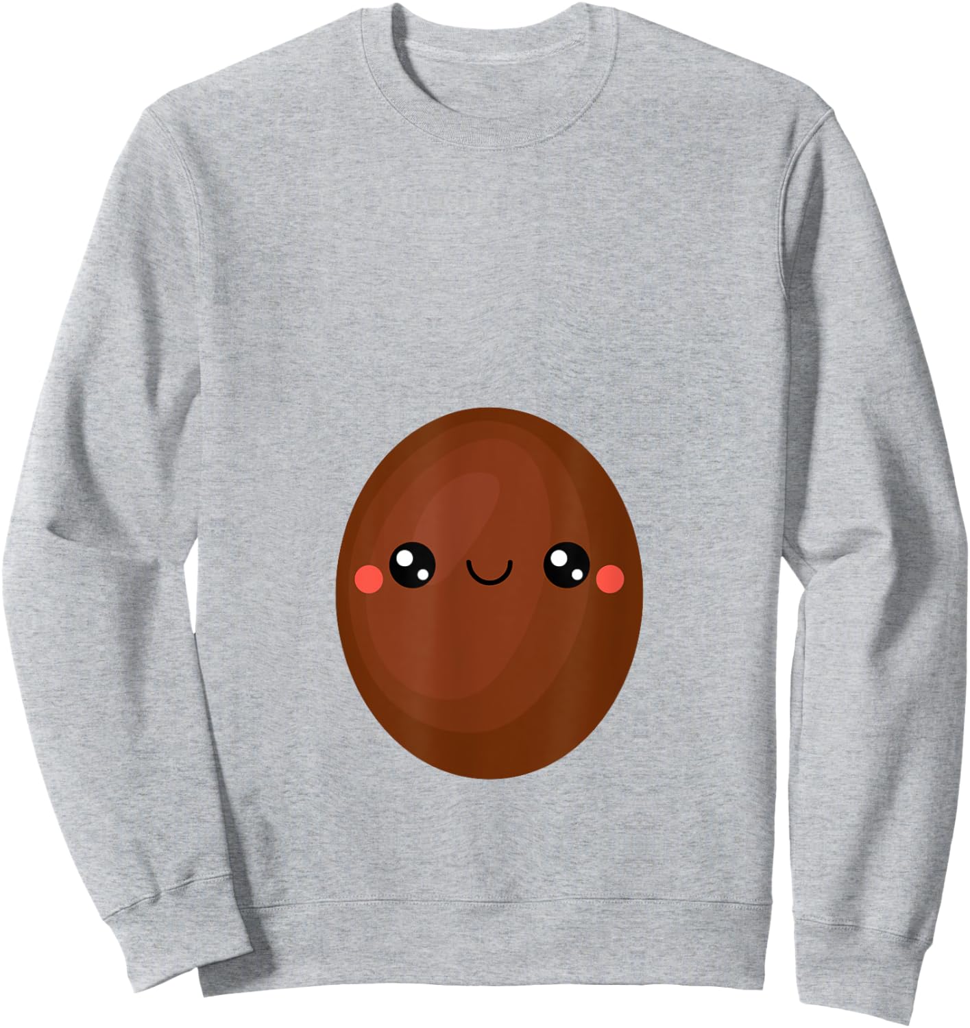 Funny Kawaii Avocado Pregnancy Halloween Costume Women's Sweatshirt - Sweatshirt | Ash