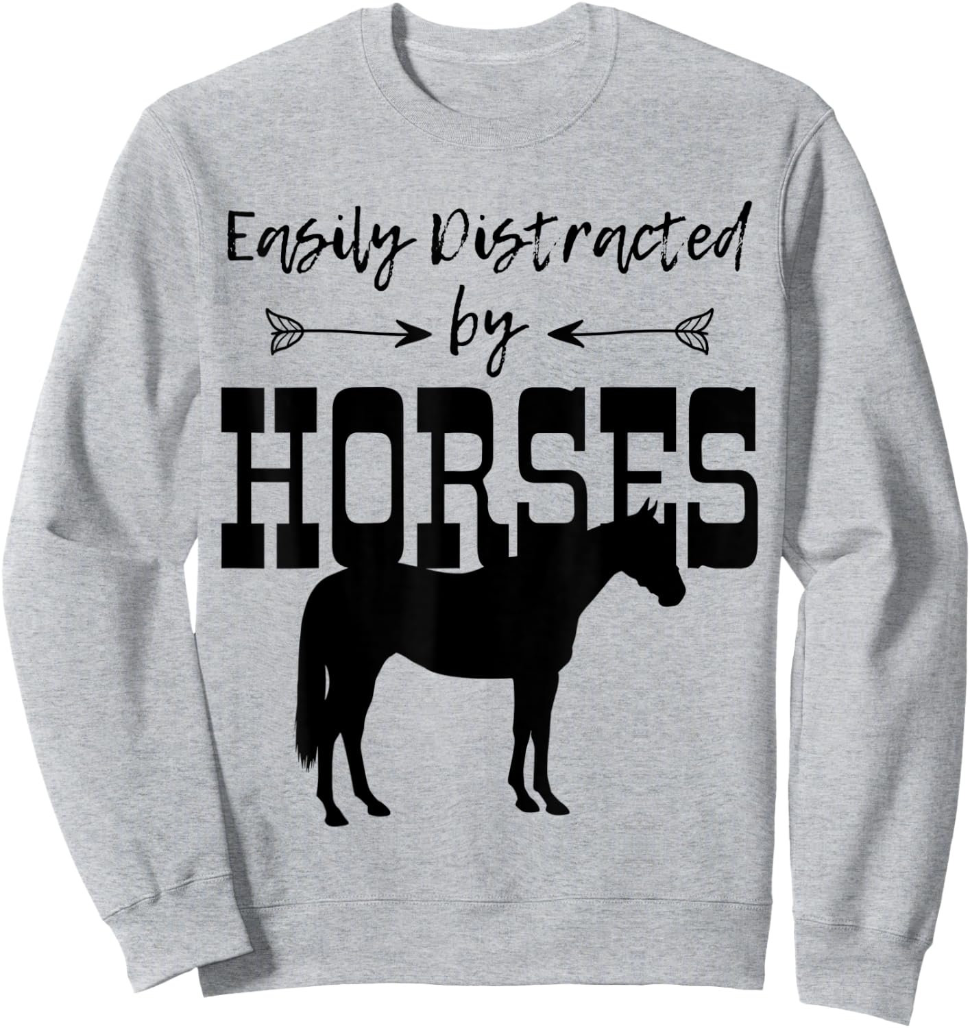 Horse Girl Sweatshirt - Sweatshirt | Ash