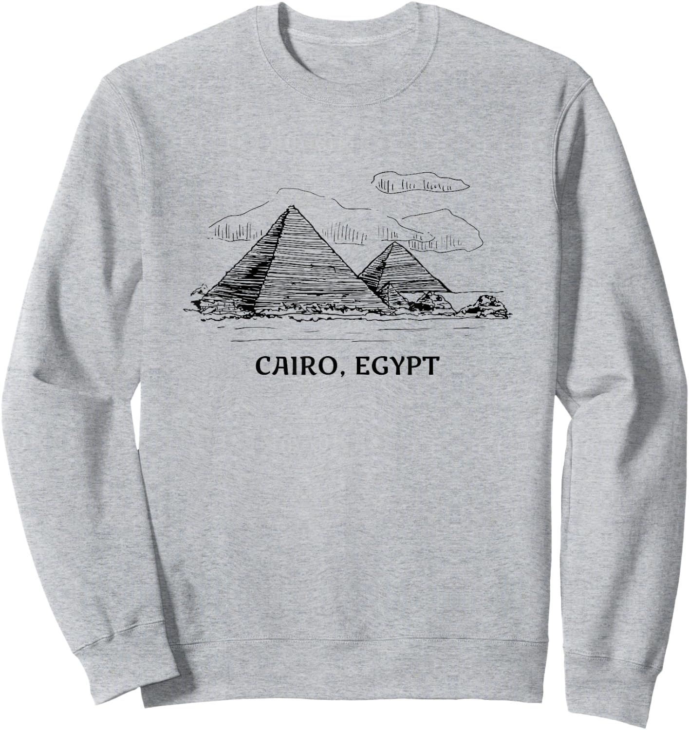 Cairo Egypt Summer Travel Women Girls Kids Sweatshirt - Sweatshirt | Ash