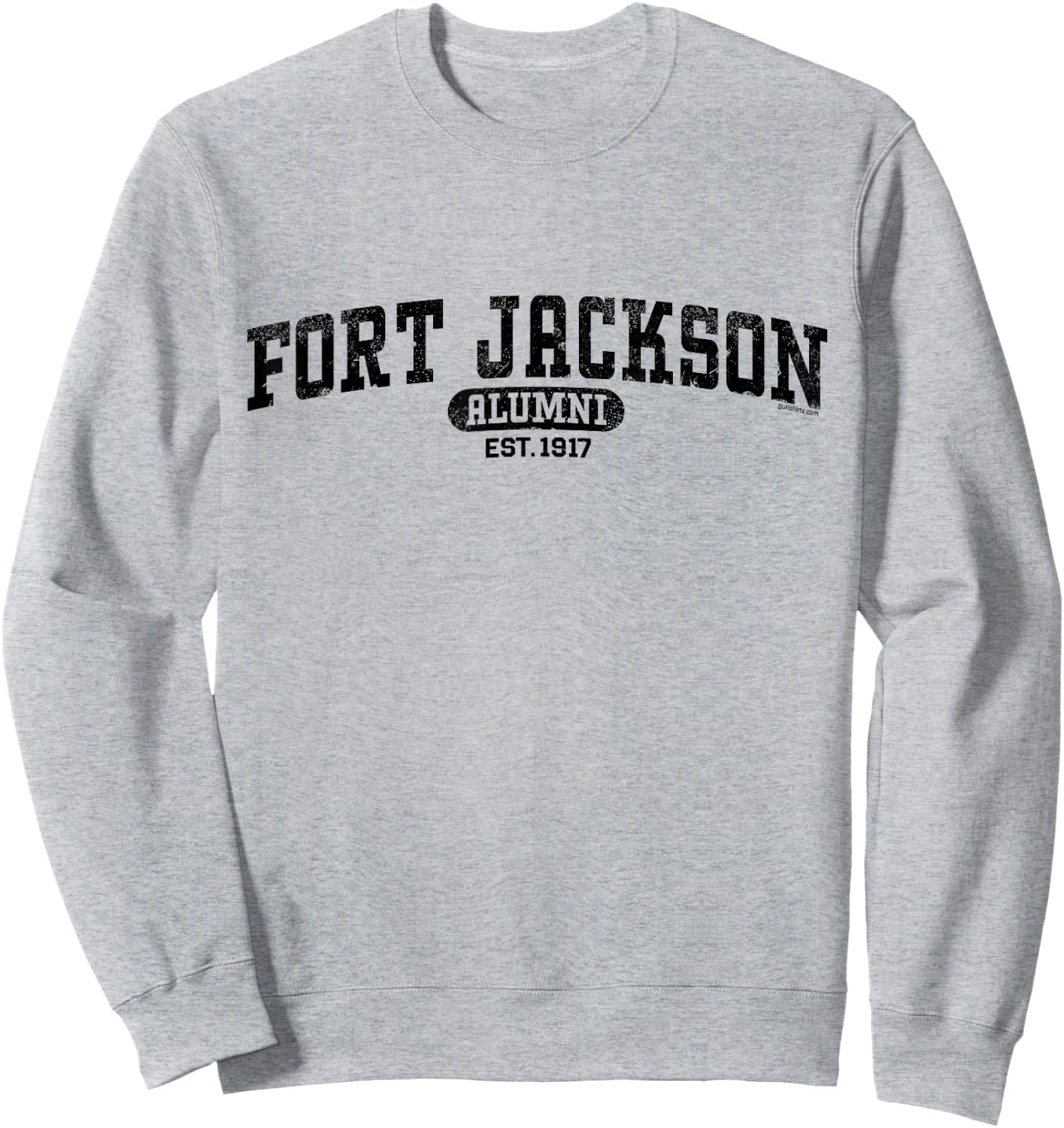 Fort Jackson Alumni (Retro) - South Carolina Sweatshirt - Sweatshirt | Ash