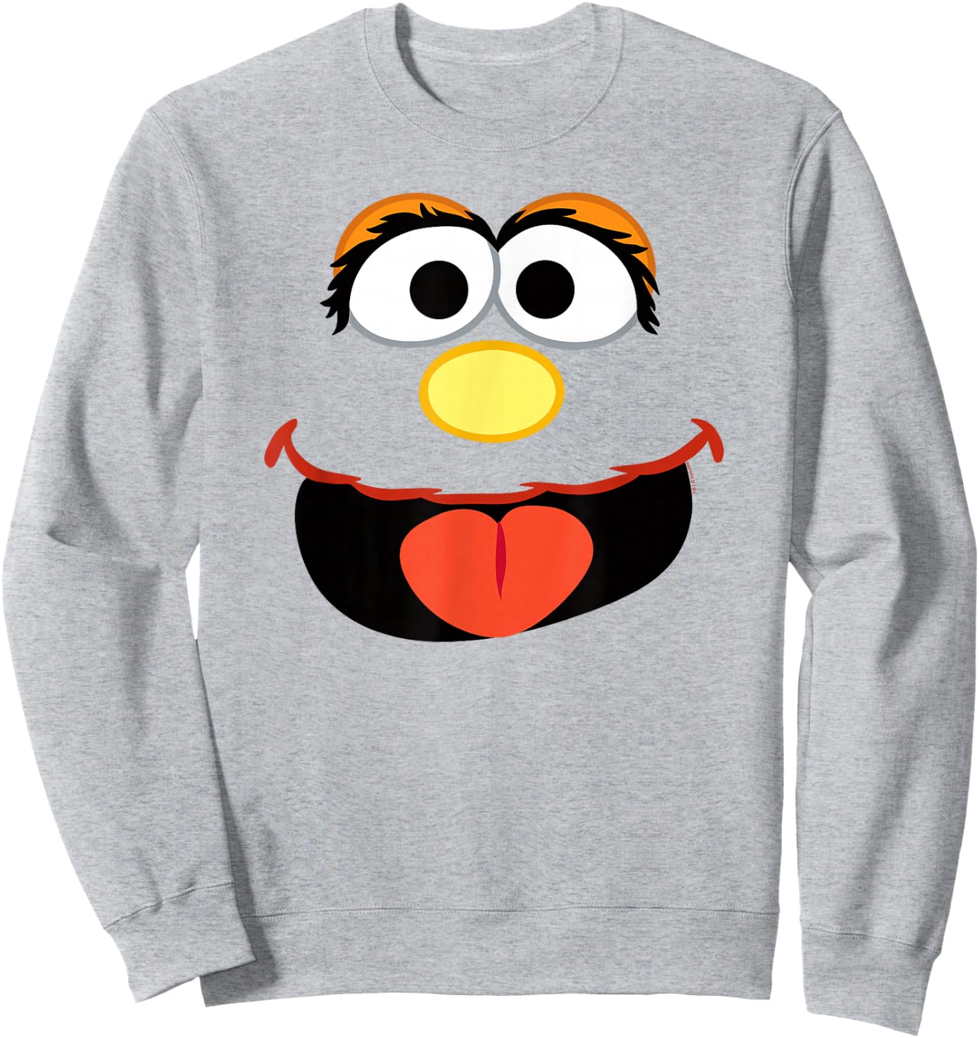 Sesame Street Murray Face Halloween Costume Sweatshirt - Sweatshirt | Ash