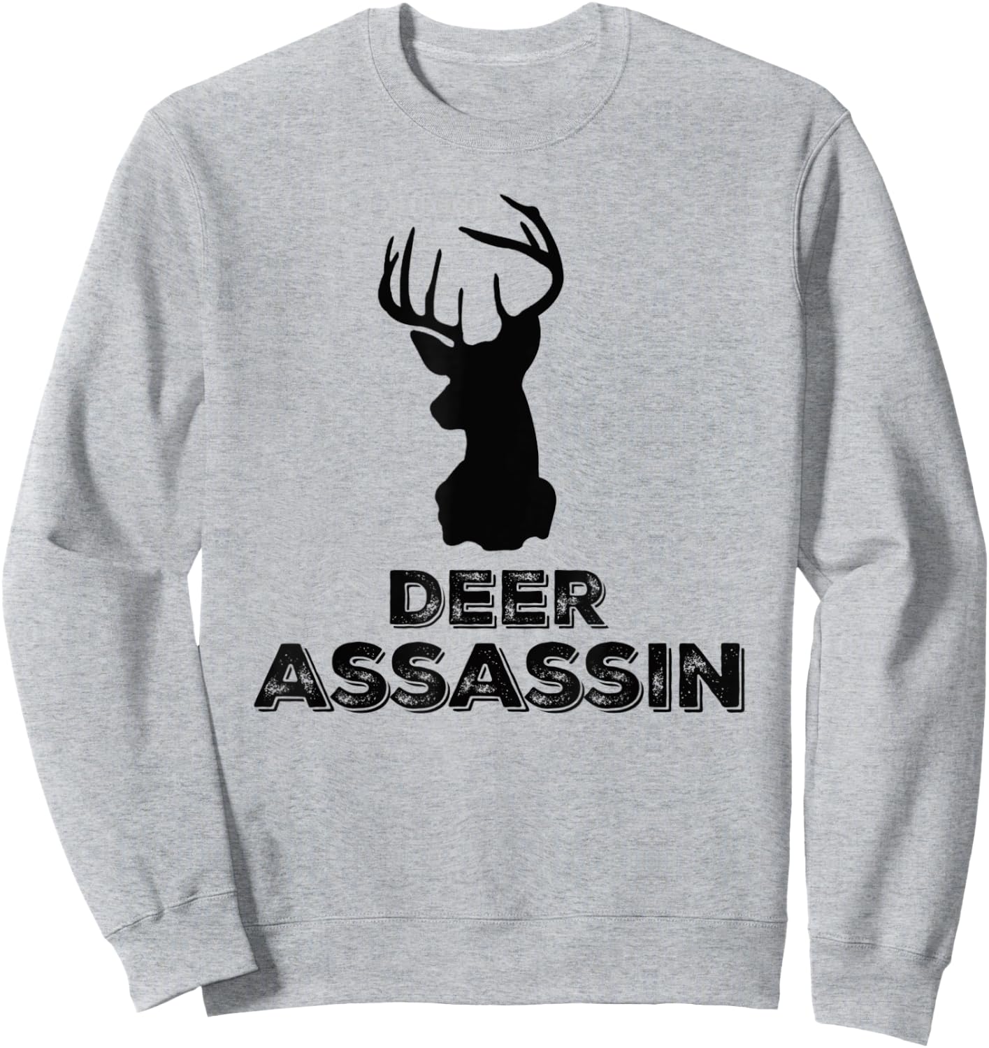 Deer Assassin Sweatshirt - Sweatshirt | Ash