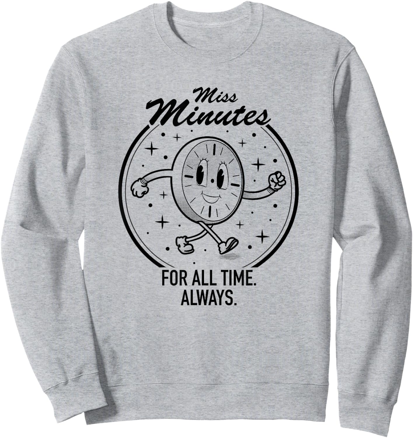 Marvel Loki Miss Minutes For All Time Always Orange Sweatshirt - Sweatshirt | Ash