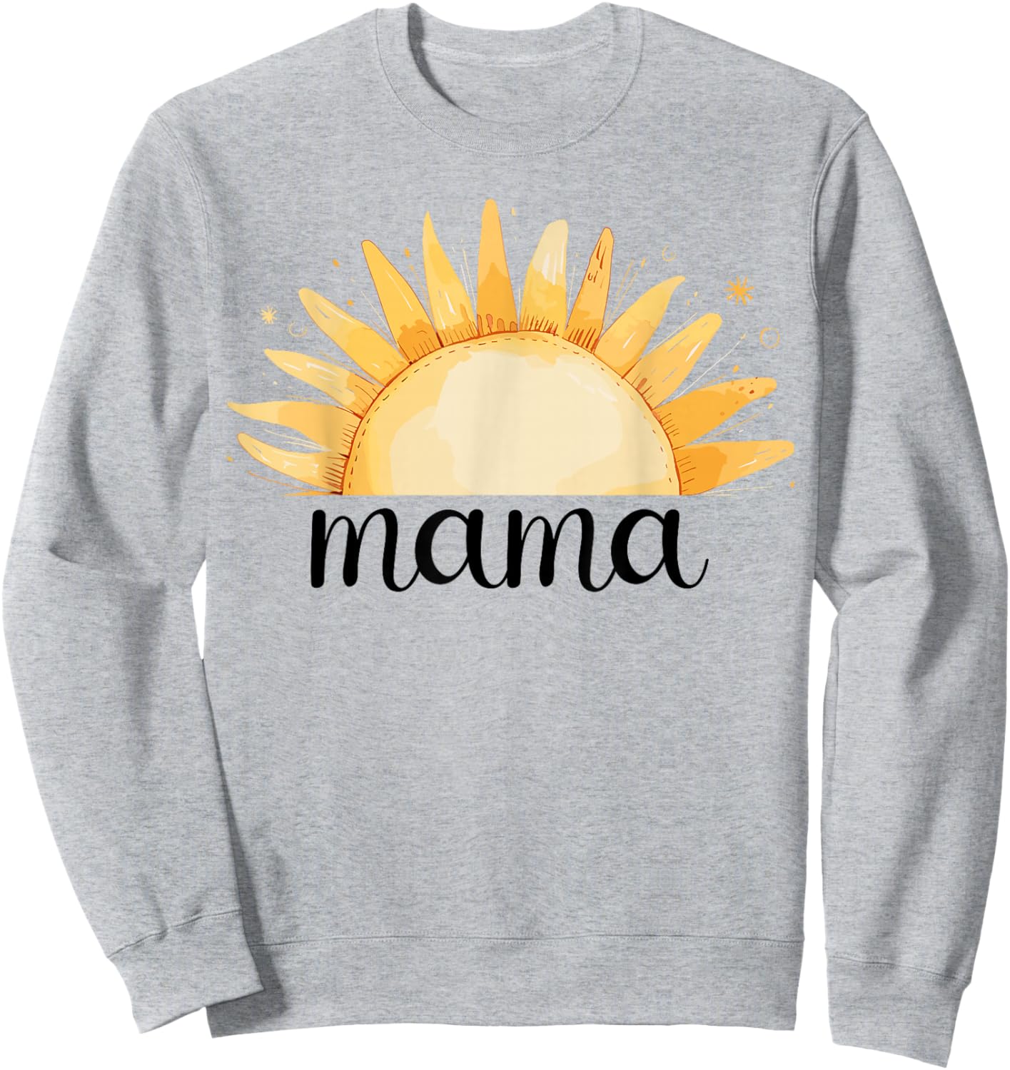 Cute Mama of The Birthday First Trip Around the Sun Birthday Sweatshirt - Sweatshirt | Ash