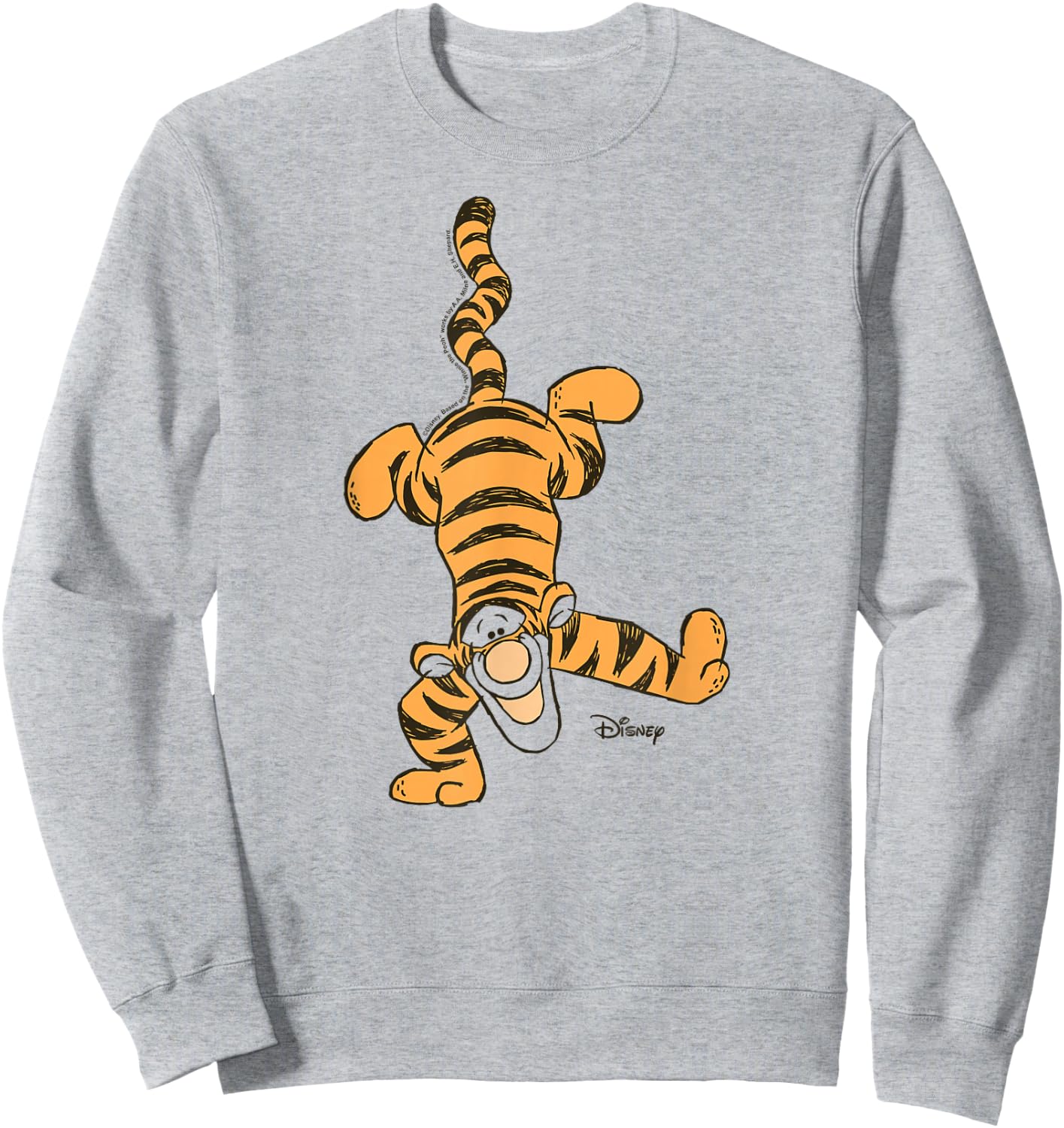 Winnie The Pooh - Tigger Handstand Sweatshirt - Sweatshirt | Ash