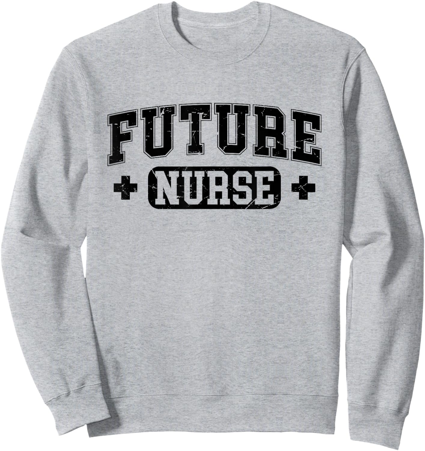 Future Nurse Student Funny Nursing Design Men Sweatshirt - Sweatshirt | Ash