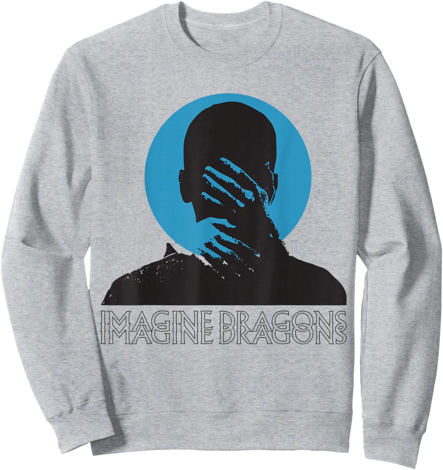 Official Imagine Dragons Follow You Blue Sweatshirt - Sweatshirt | Ash