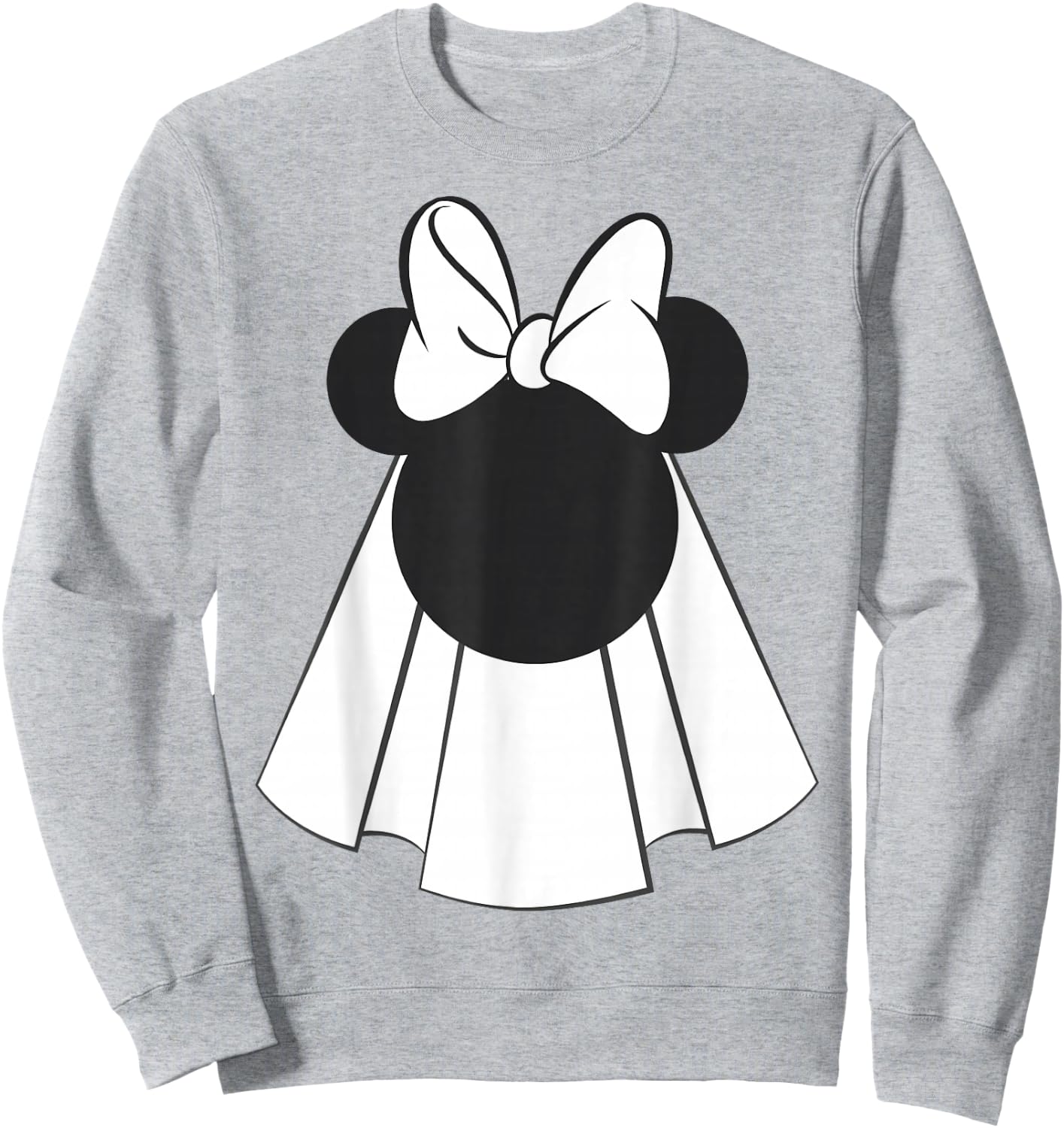 Disney Mickey and Friends Minnie Mouse Bride Sweatshirt - Sweatshirt | Ash