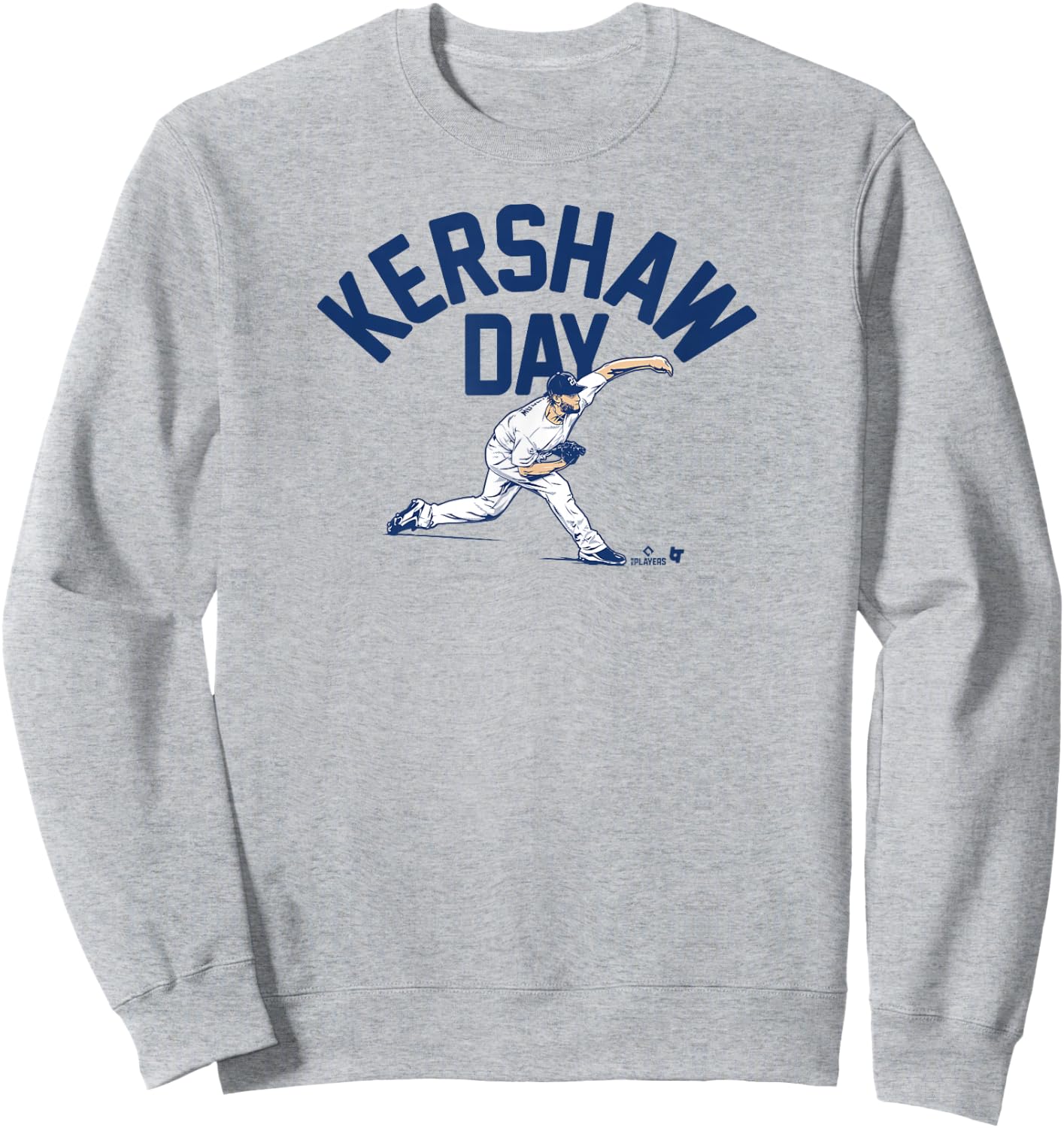 Clayton Kershaw - Kershaw Day - Los Angeles Baseball Sweatshirt - Sweatshirt | Ash
