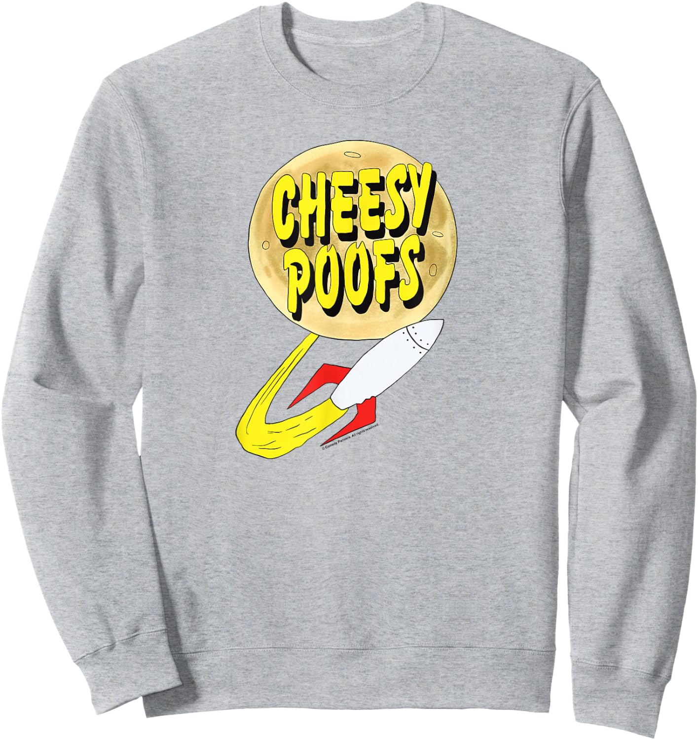 South Park Cheesy Poofs Sweatshirt - Sweatshirt | Ash