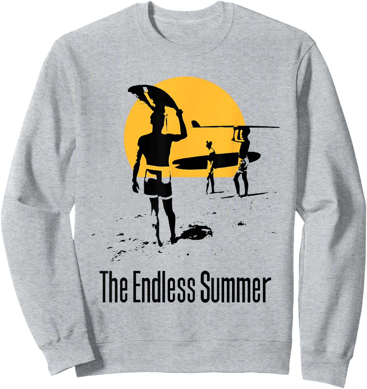 The Endless Summer 1966 Classic Surf Movie 60s Vintage Surf Sweatshirt - Sweatshirt | Ash