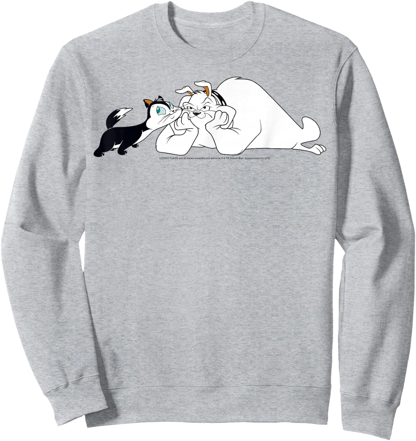 Looney Tunes Marc Antony and Pussyfoot Sweatshirt - Sweatshirt | Ash