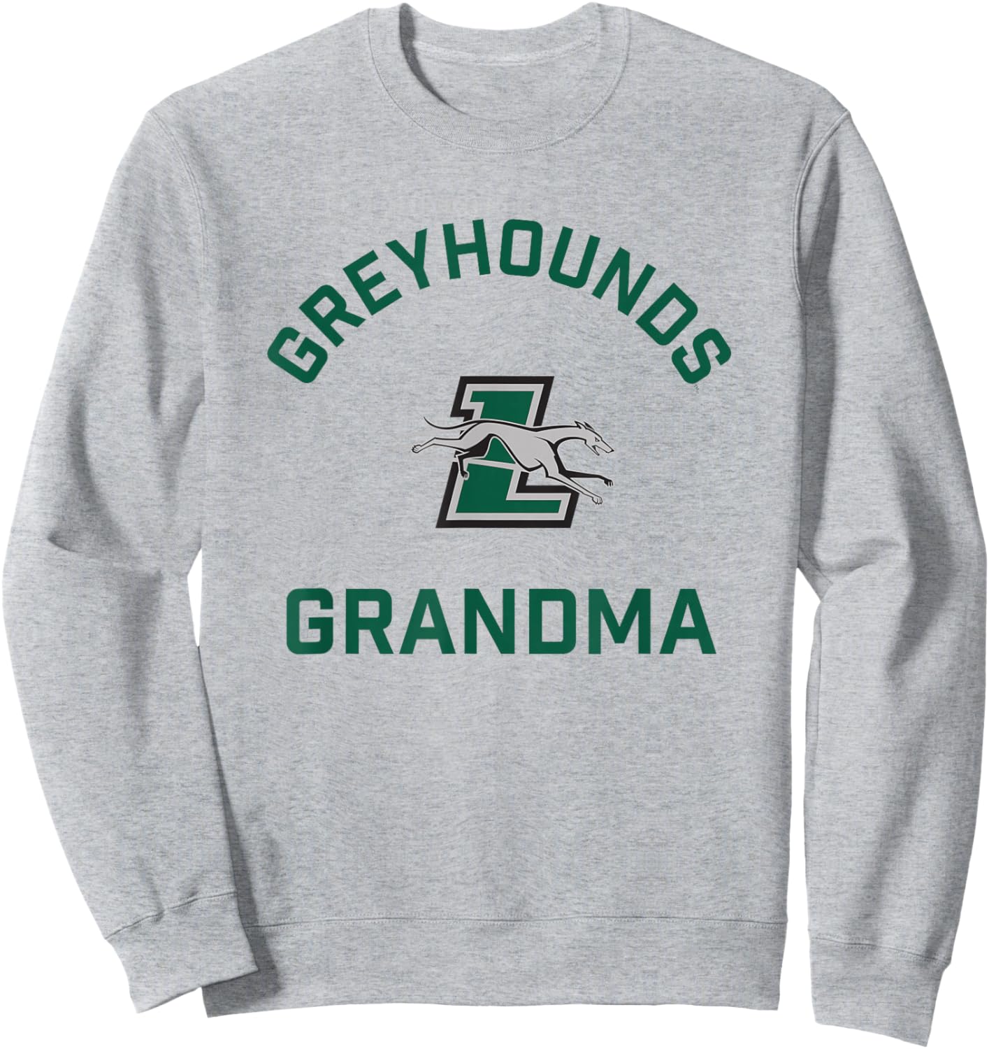 Loyola University Maryland Greyhounds Arched Grandma Sweatshirt - Sweatshirt | Ash