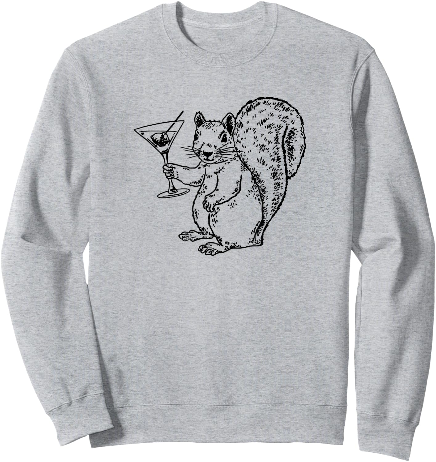 NPR Planet Money Squirrel Sweatshirt - Sweatshirt | Ash