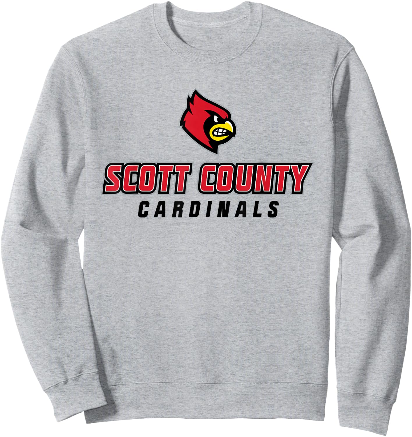 Scott County High School Cardinals Sweatshirt - Sweatshirt | Ash