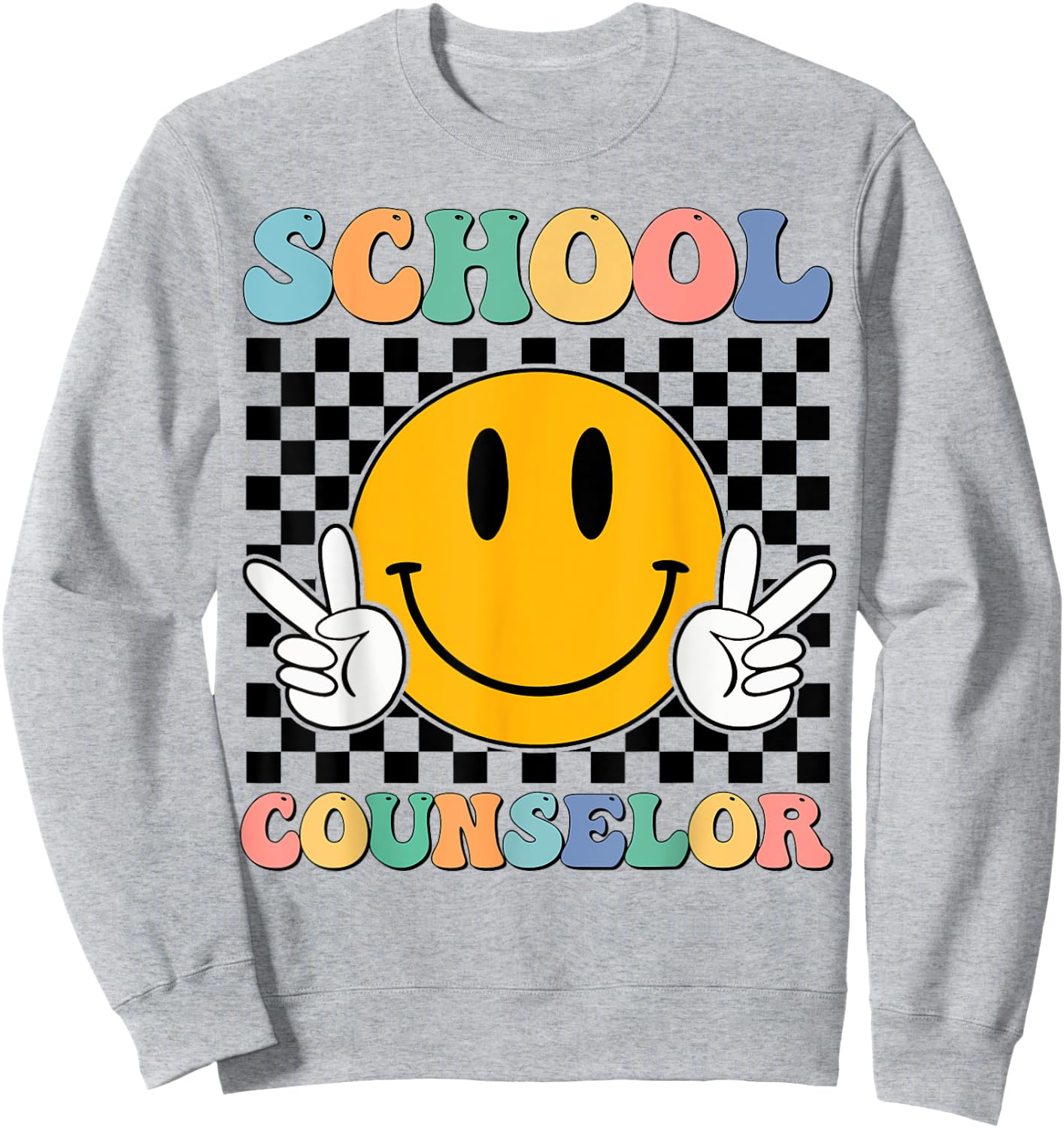 School Counselor Teacher Counseling Office School Guidance Sweatshirt - Sweatshirt | Ash