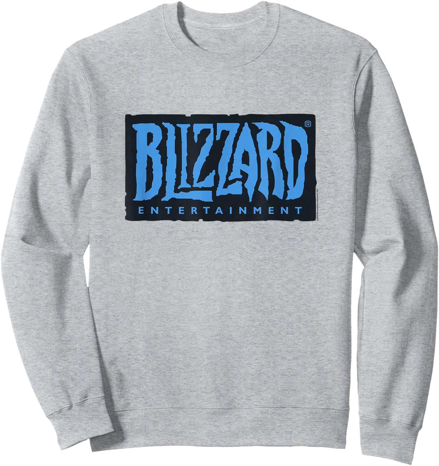 Blizzard Entertainment Official Blue Logo Sweatshirt - Sweatshirt | Ash