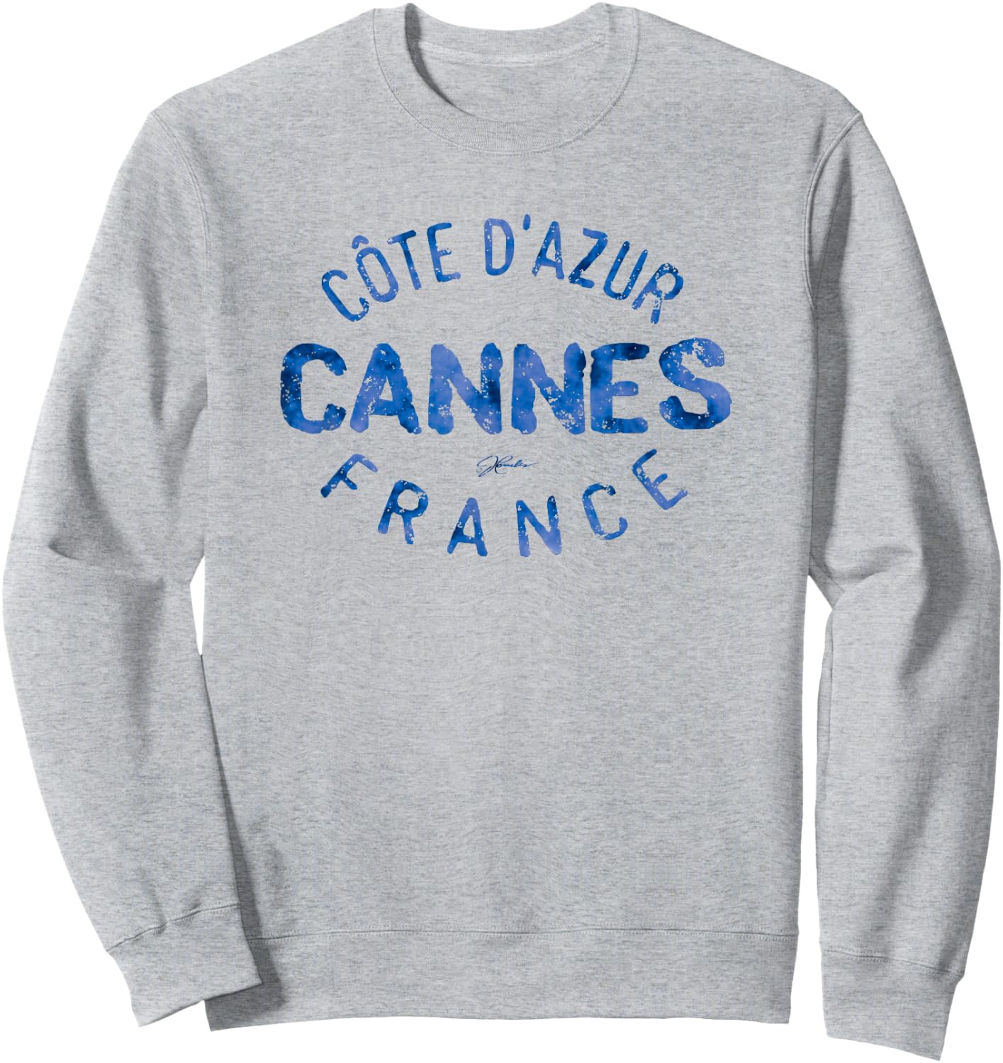 JCombs: Cannes, French Riviera, France Sweatshirt - Sweatshirt | Ash
