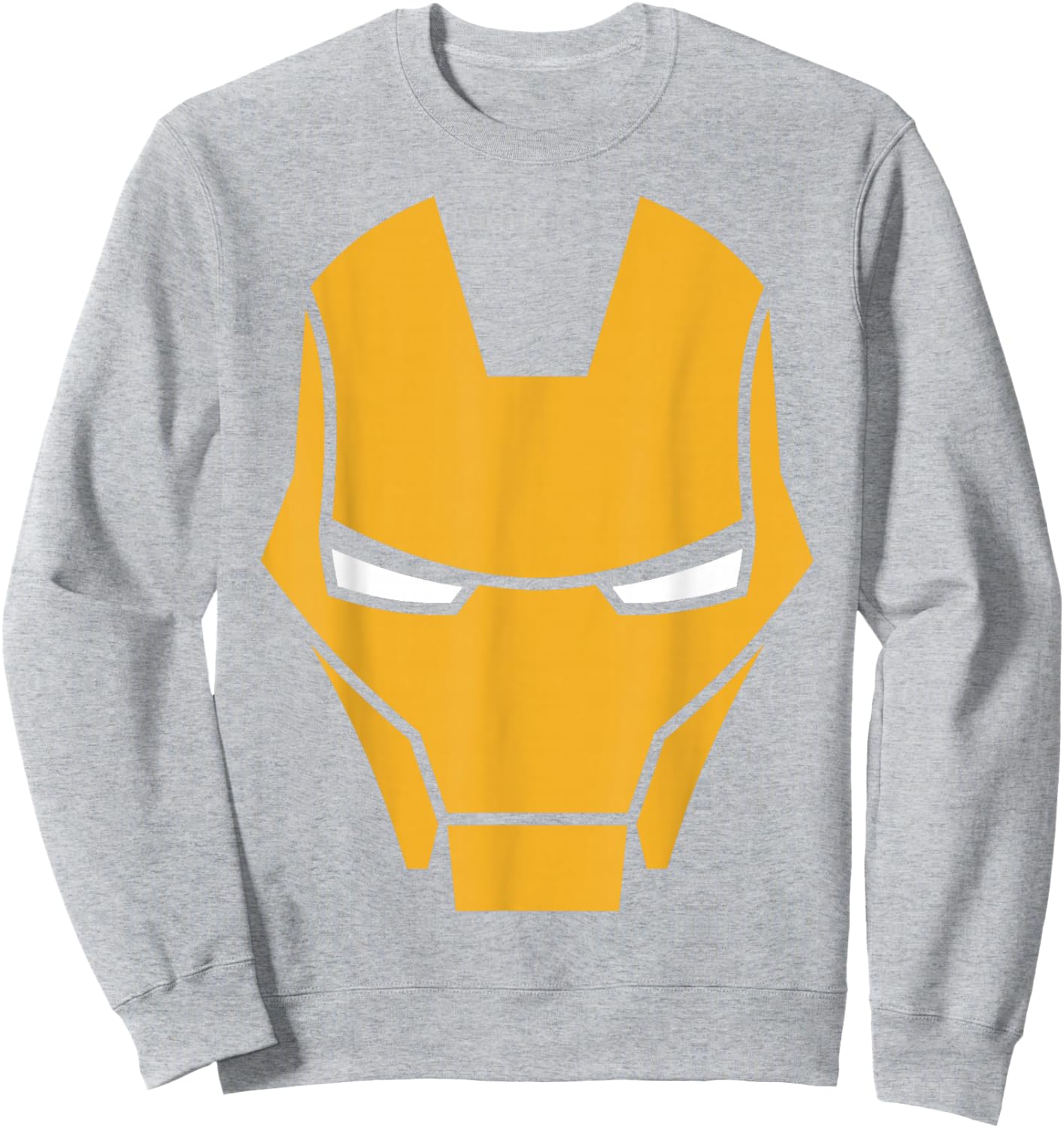 Marvel Avengers Iron Man Big Face Sweatshirt - Sweatshirt | Ash