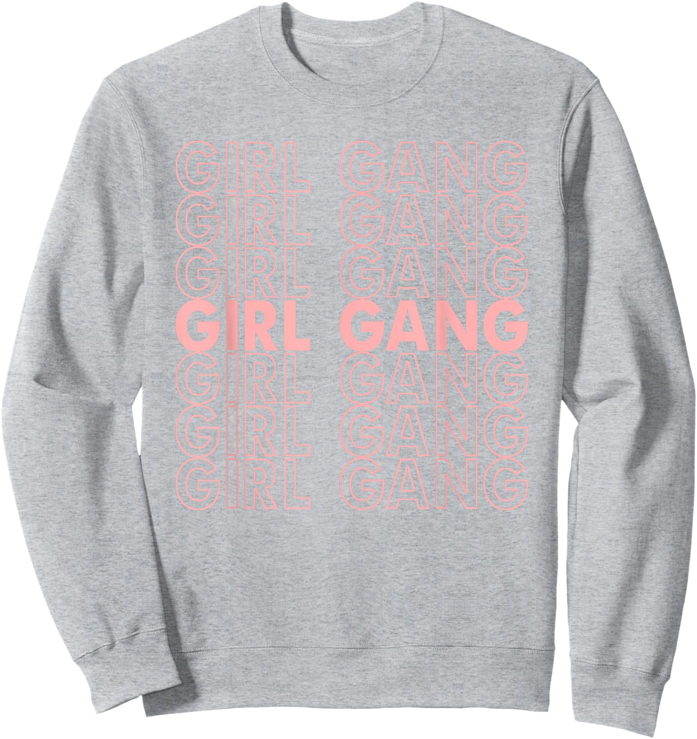 Girl Gang - Girl Gang Pastel Sweatshirt - Sweatshirt | Ash